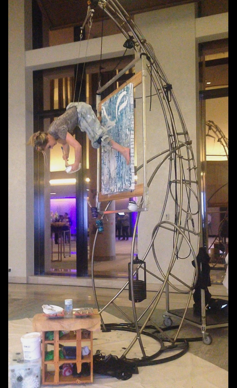 aerial painting - Byninon