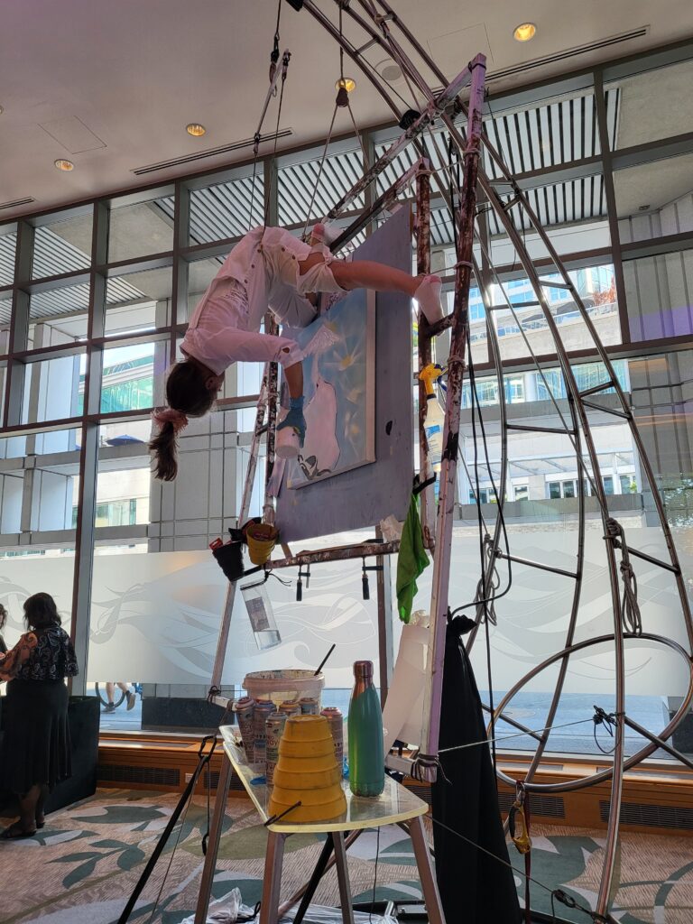 aerial painting - Byninon