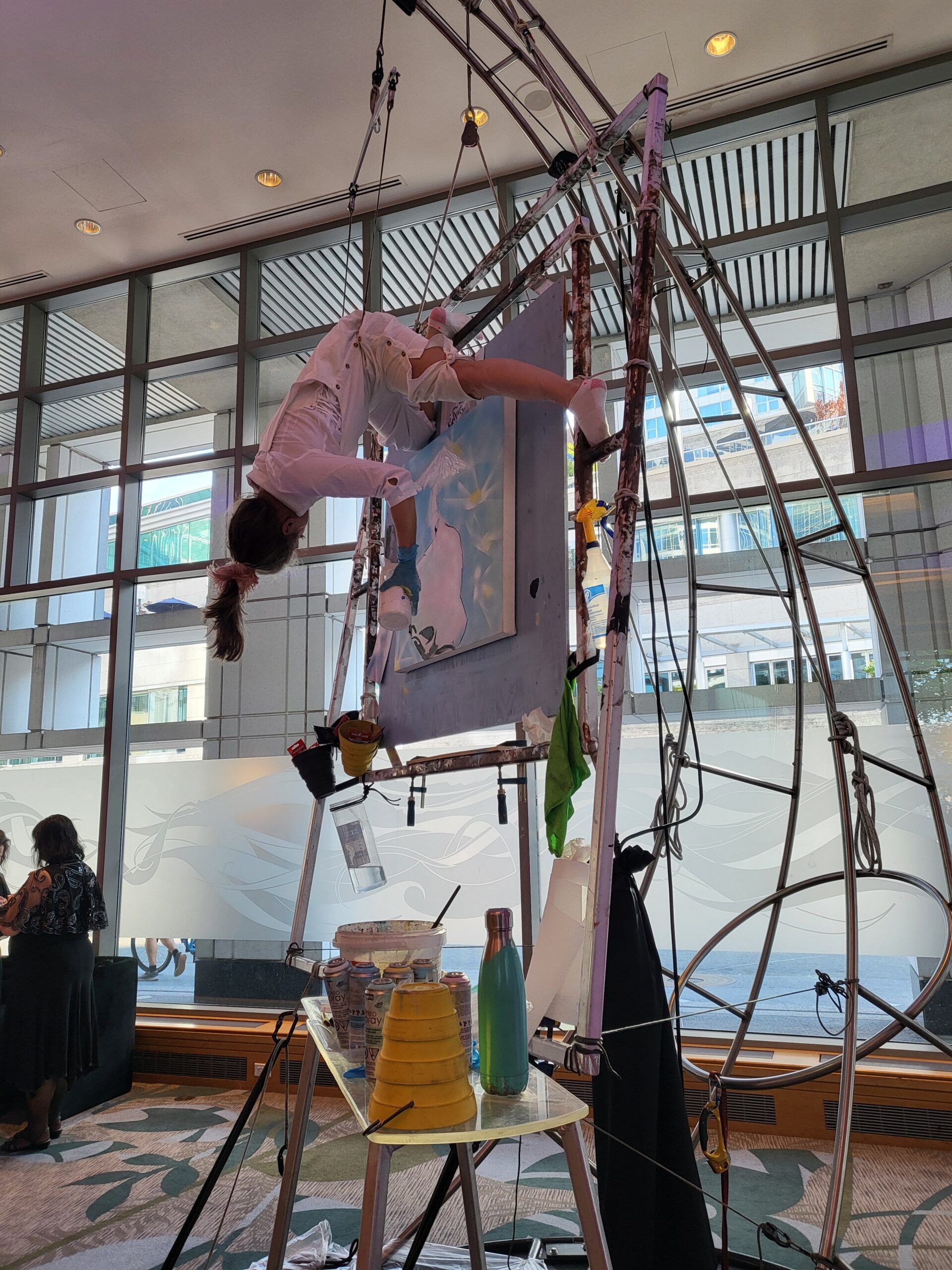 aerial painting - Byninon