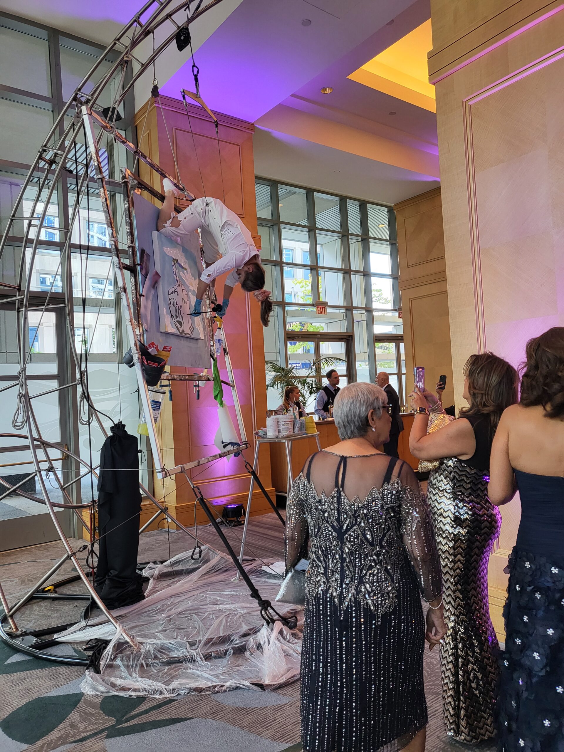 aerial painting - Byninon