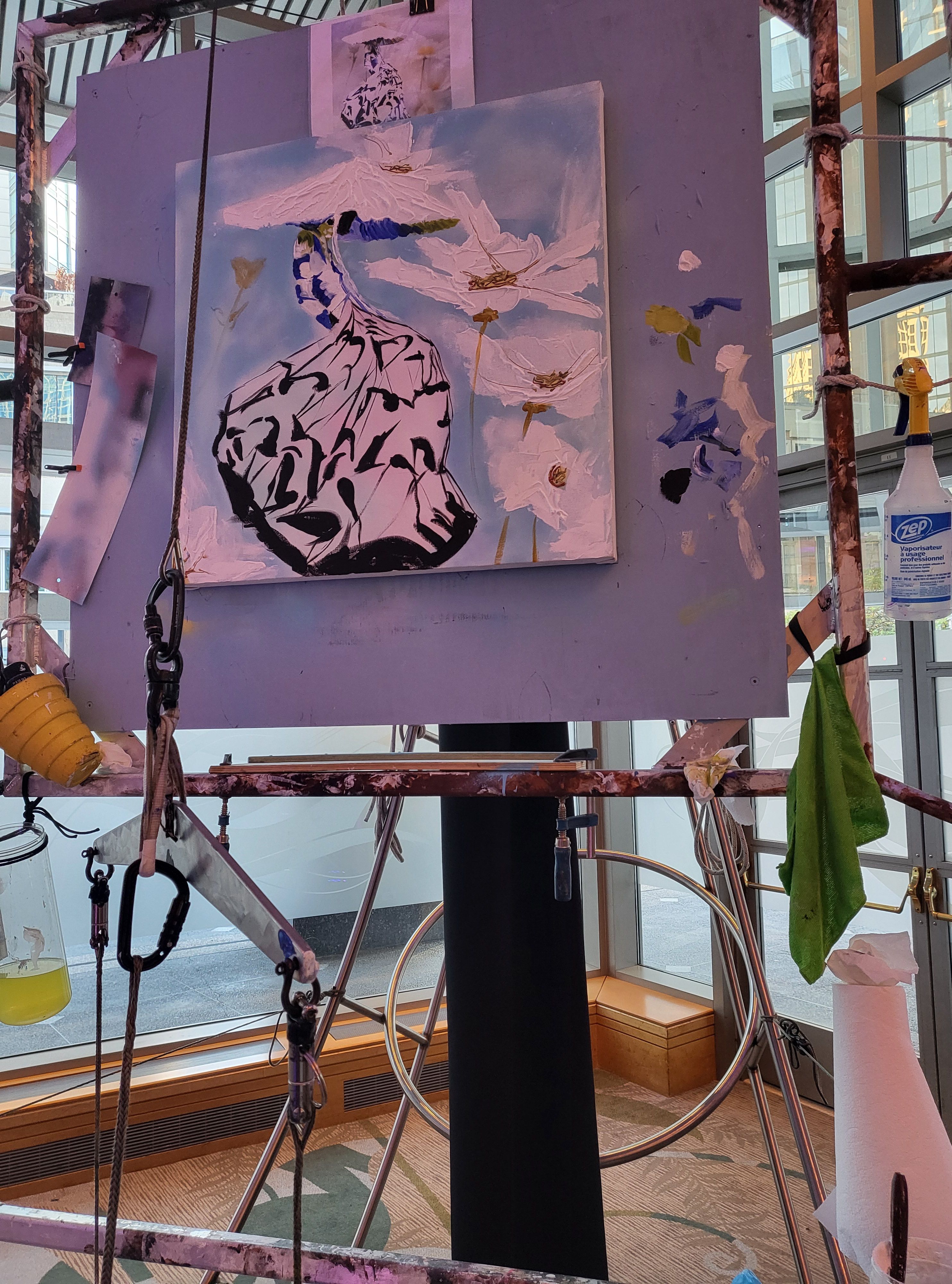 aerial painting - Byninon