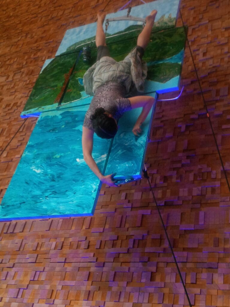 aerial painting - Byninon