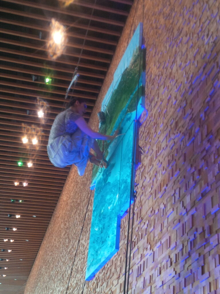 aerial painting - Byninon